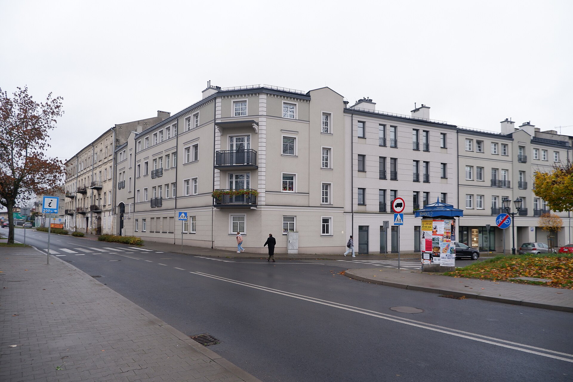 Apartment buildings at the corner of Jerozolimska and Starowarszawska Street in Piotrków Trybunalski, Poland, built in 2018